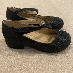 Girls dress shoes, black Mary Janes